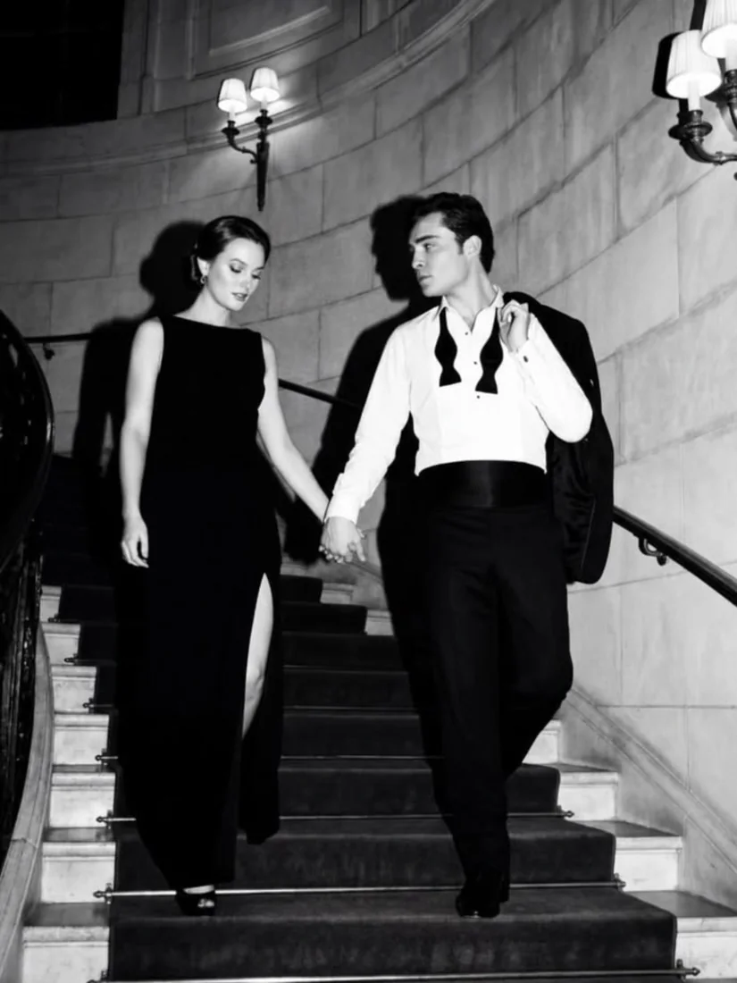 Couple wearing their fragrances