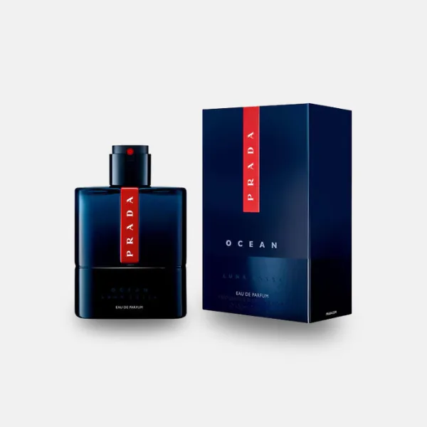 Luna Rossa Ocean by Prada with its box
