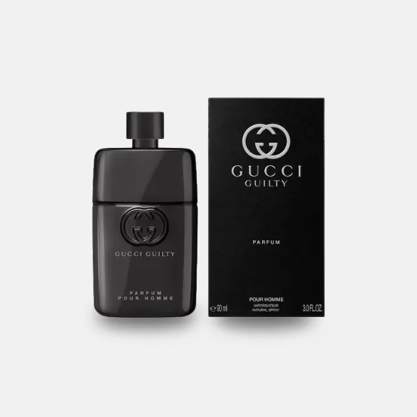 Guilty Pour Homme by Gucci with its box