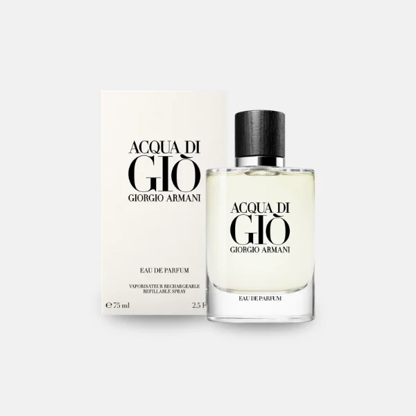 Acqua di Giò by Giorgio Armani with its box