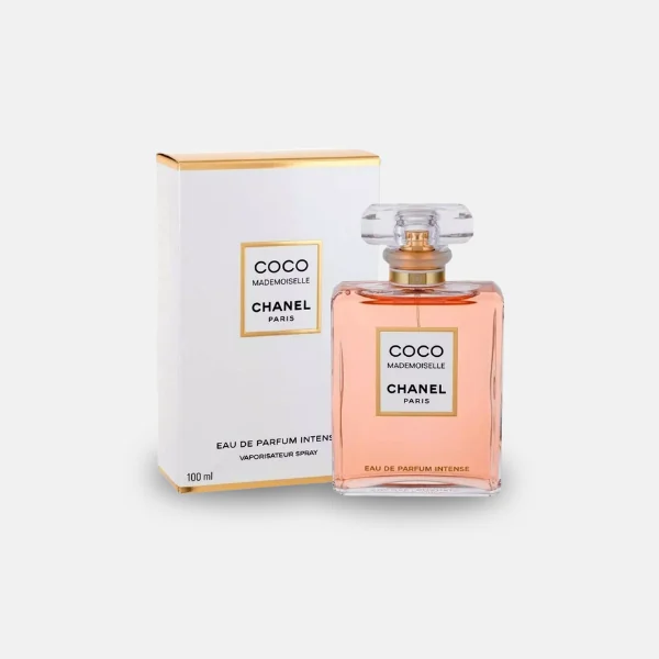 Coco Mademoiselle Intense by Chanel with its box