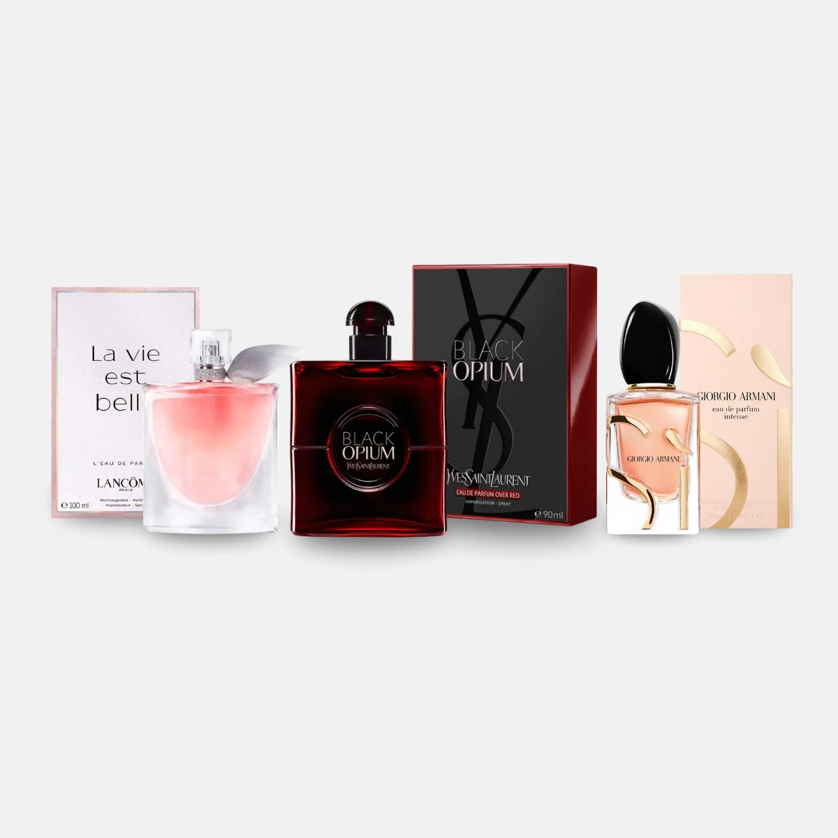 Power Collection - La Vie Est Belle, Black Opium Over Red and Si