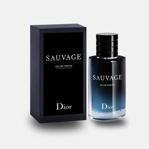 Sauvage by Dior with its box