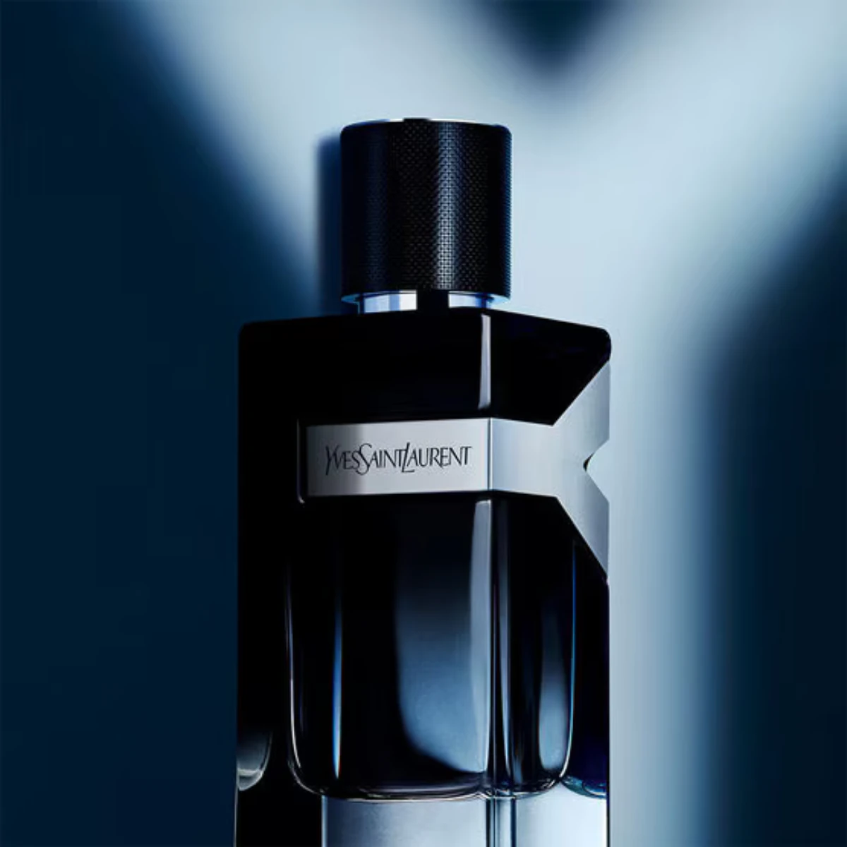 Y by Yves Saint Laurent in blue light