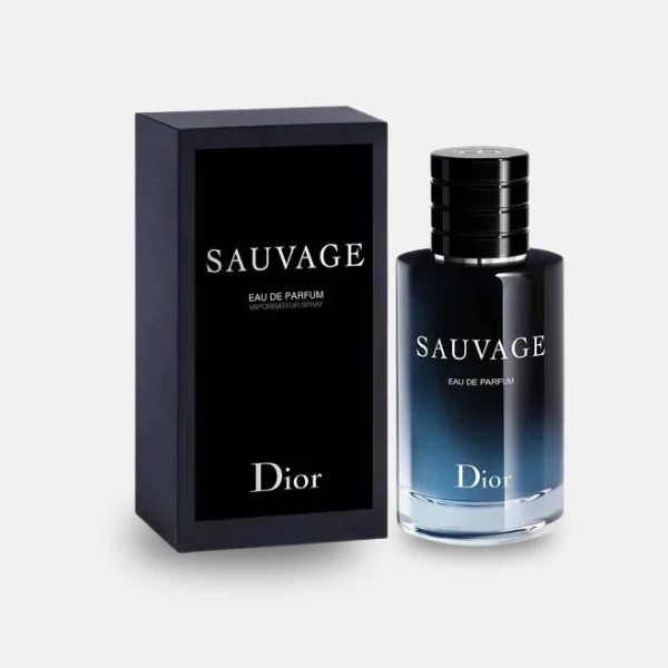 Sauvage by Dior with its box